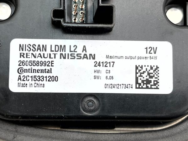 Nissan Juke Headlight Headlamp Ballast Control Module Unit A2C15331200 Genuine 178228167136 13