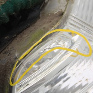 Nissan Navara Right Side Headlight 2010-2015 26010-5X00B Genuine *LENS DAMAGED* - Image 5