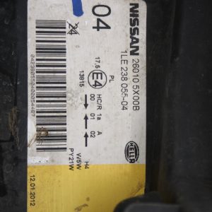 Nissan Navara Right Side Headlight 2010-2015 26010-5X00B Genuine *LENS DAMAGED* - Image 9