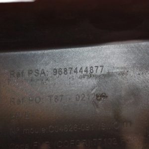 Peugeot 5008 Front Bumper Lower Section 2010 TO 2014 9687444877 Genuine - Image 11