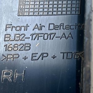 Range Rover Evoque Front Bumper Right Air Deflector 2011-2019 BJ32-17F017-AA - Image 12