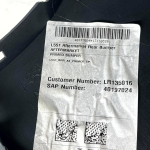 Range Rover Evoque L551 Rear Bumper 2019 ON K8D2-17D81-AAW Genuine *DAMAGED* - Image 22