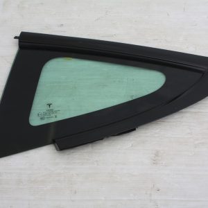 Tesla Model 3 Rear Left Door Quarter Window Glass 2019-2024 1514978-00 - Image 1