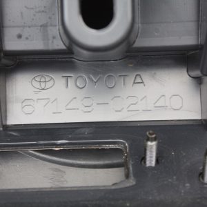 Toyota Corolla hybrid bootlid Tailgate 67149-02140 Genuine - Image 12