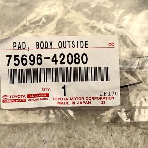 Toyota Rav4 Rear Wheel Opening Moulding Pad Seal 2019-2025 75696-42080 Genuine - Image 11