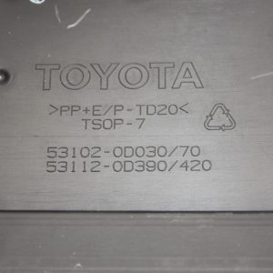 Toyota Yaris Front Bumper Grill 2014 TO 2017 53102-0D030 Genuine - Image 10