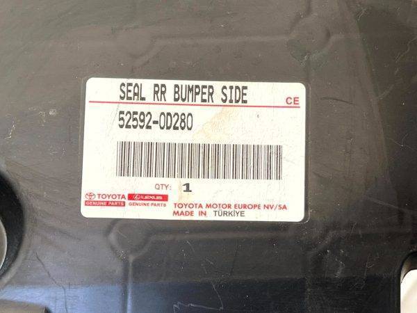 Toyota Yaris Rear Left Side Bumper Mud Guard Seal 2017 2020 52592 0D280 Genuine 178236674266 11