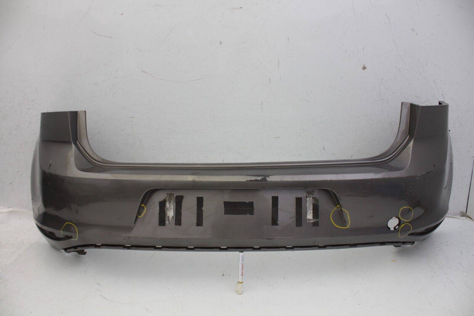 VW Golf Rear Bumper 2013 TO 2017 5G6807421 Genuine DAMAGED 176609608056