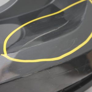 VW Golf Rear Bumper 2020 TO 2024 5H6807421D Genuine *DAMAGED* - Image 5
