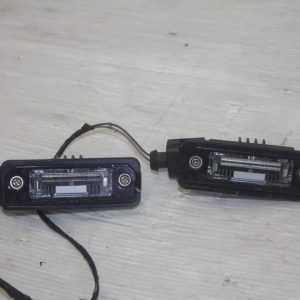 VW Passat Rear Bumper Number Plate Lights With Wire 2010 3C5971104F Genuine - Image 6