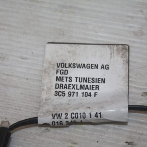 VW Passat Rear Bumper Number Plate Lights With Wire 2010 3C5971104F Genuine - Image 10