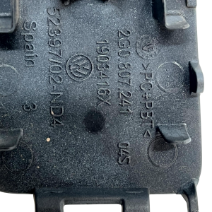 VW Polo Front Bumper Tow Hook Eye Cap Cover 2018 TO 2021 2G0807241 Genuine - Image 12