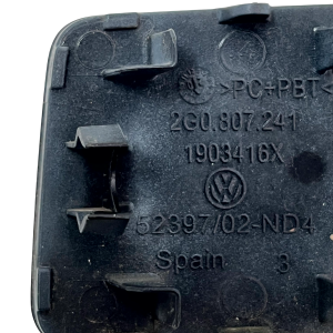 VW Polo Front Bumper Tow Hook Eye Cap Cover 2018 TO 2021 2G0807241 Genuine - Image 9