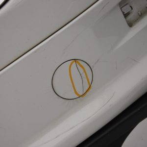 VW Touareg Rear Bumper 2011 TO 2014 7P6807421B Genuine *DAMAGED* - Image 4