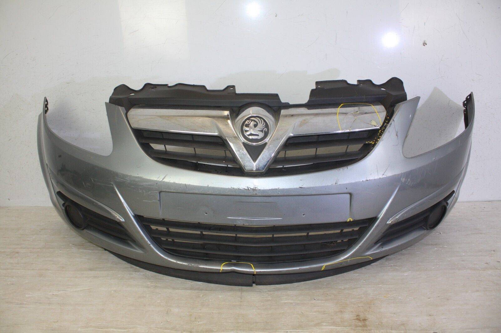 Vauxhall-Corsa-Front-Bumper-2006-to-2011-13211462-Genuine-SEE-PICS-176030878216