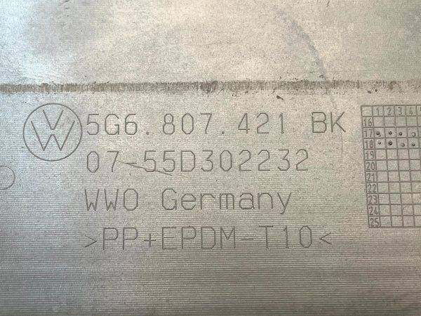 Volkswagen Golf Bumper Rear Mk75 2017 TO 2020 5G6807421BK Genuine 178465193876 12
