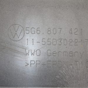Volkswagen Golf Rear Bumper 2017 TO 2020 5G6807421BK Genuine *DAMAGED* - Image 11