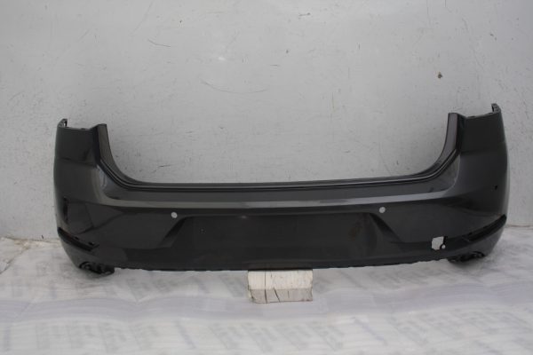 Volkswagen-Golf-Rear-Bumper-2017-TO-2020-5G6807421BK-Genuine-DAMAGED-177078173546