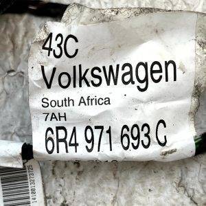 Volkswagen Polo 6R Rear Right Door Wiring Harness Loom 09-14 6R4971693C Genuine - Image 16