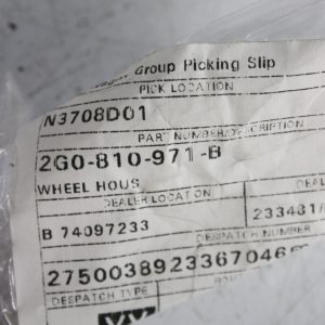 Volkswagen Polo MK6 Rear Left Inner Wheel Arch Splash Guard 2018-2021 2G0810971B - Image 10