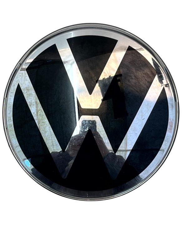 Volkswagen-VW-Arteon-Front-Bumper-Grill-Emblem-Badge-5H0853601KDPJ-Genuine-177760780476