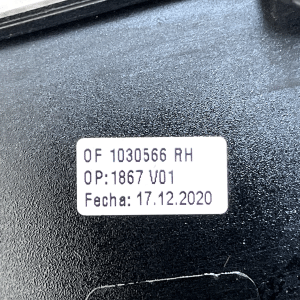 Audi A1 Rear Bumper Right Side Grille Trim 2019 ON 82A807882 Genuine - Image 12