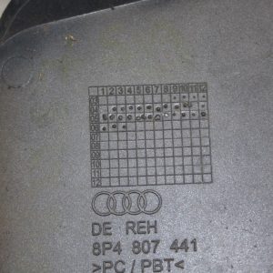Audi A3 Rear Bumper Tow Cover 2003 TO 2005 8P4807441 Genuine - Image 9