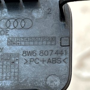 Audi A5 B9 S-Line Rear Bumper Tow Hook Cap Cover 2017 TO 2020 8W6807441 Genuine - Image 10