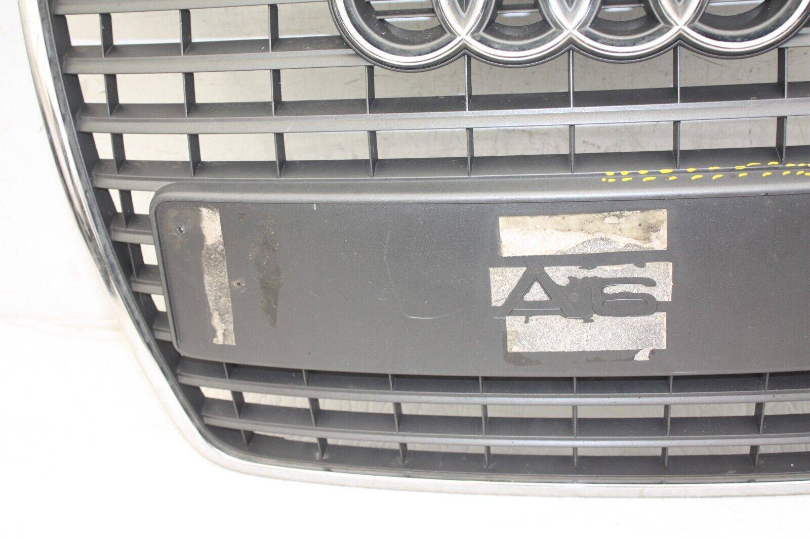 Audi-A6-C6-Front-Bumper-Grill-2009-TO-2011-4F0853651AQ-Genuine-DAMAGED-176587094897-8