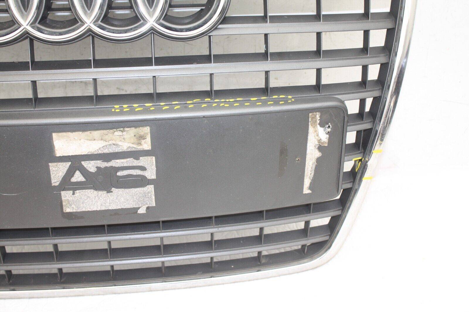 Audi-A6-C6-Front-Bumper-Grill-2009-TO-2011-4F0853651AQ-Genuine-DAMAGED-176587094897-9