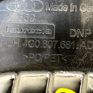 Audi A6 C7 Front Bumper Left lower Grill 2014 TO 2019 4G0807681AD Genuine - Image 10