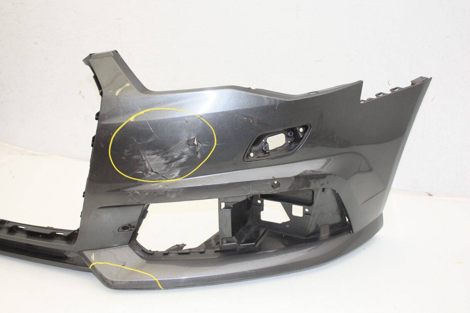 Audi-A6-C7-S-Line-Front-Bumper-4G0807437AB-Genuine-DAMAGED-176609519457-3