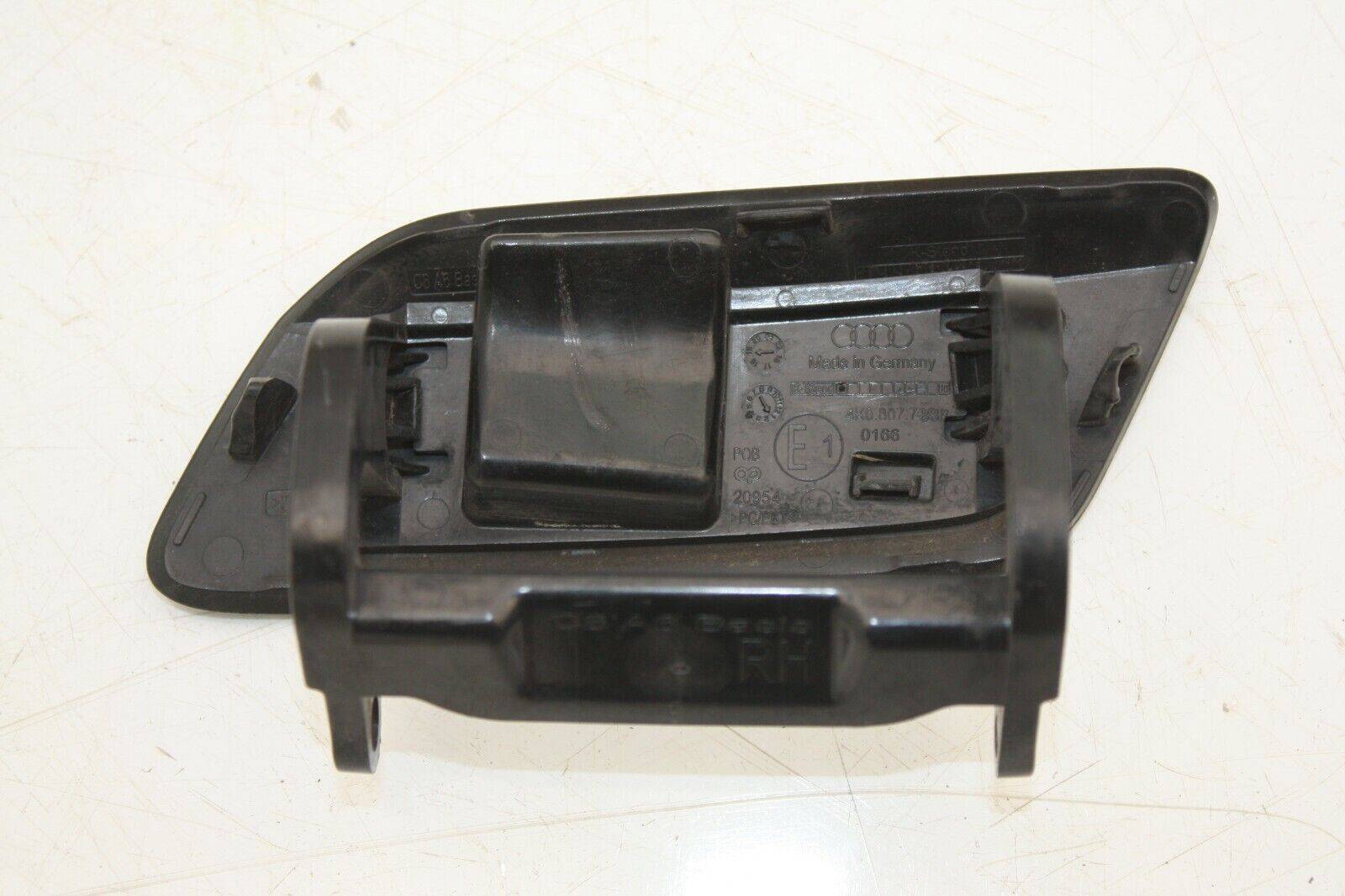 Audi-A6-C8-Front-Right-Headlight-Washer-Cover-4K0807788B-Genuine-175873996597-3