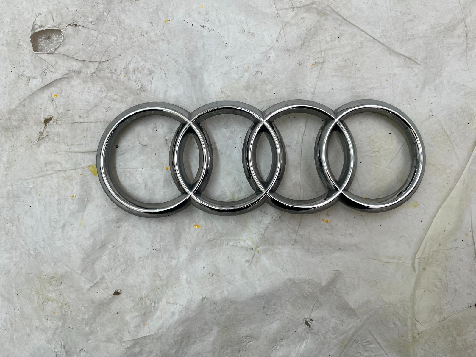 Audi Emblem Badge Logo Chrome Genuine