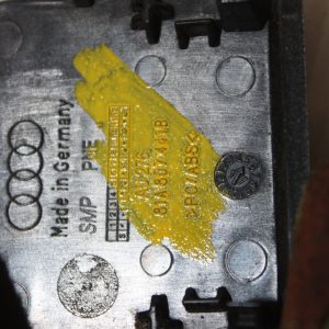 Audi Q2 Rear Bumper Tow Eye Cover 2016 TO 2021 81A807441B Genuine "NEED RESPRAY" - Image 4