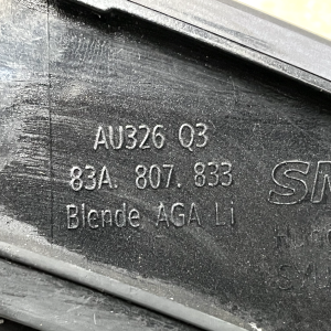 Audi Q3 Rear Bumper Lower Left Side Trim 2019 TO 2025 83A807833 Genuine - Image 19