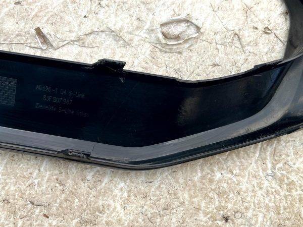 Audi Q4 S Line Rear Left Bumper Moulding Trim 2021 Onward 83F807967 Genuine 178558530907 10