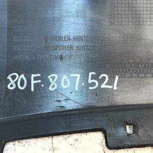 Audi Q5 Rear Bumper Lower Section 2020 ON 80F807521B Genuine - Image 12