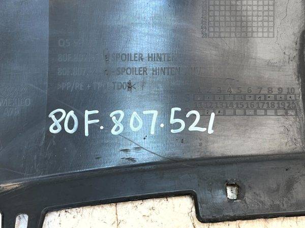 Audi Q5 Rear Bumper Lower Section 2020 ON 80F807521B Genuine 178445861967 12