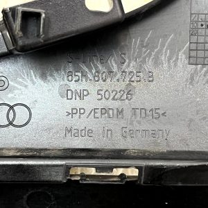 Audi Q6 E Tron S-Line Front Bumper Lower Section 2024 ON 85H807725B Genuine - Image 19