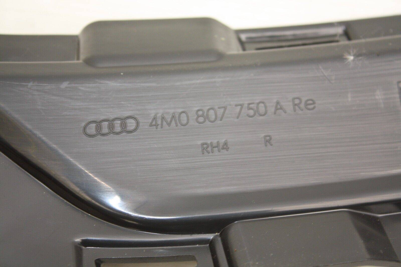 Audi-Q7-Front-Right-End-Cap-Cover-4M0807750A-Genuine-175739032727-7