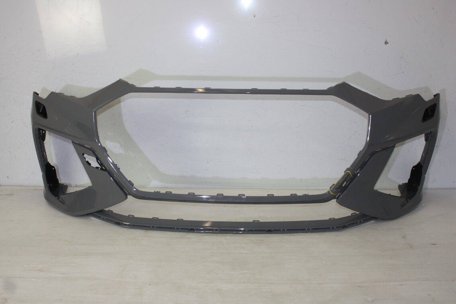 Audi-RSQ3-Front-Bumper-2018-on-83A807437K-Genuine-DAMAGED-SEE-PICS-175552667077