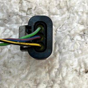 Audi VW Mercedes 3 Pin PDC Sensor Wiring Loom Plug Connector 1-1718644-1 Genuine - Image 6