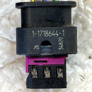 Audi VW Mercedes 3 Pin PDC Sensor Wiring Loom Plug Connector 1-1718644-1 Genuine - Image 8