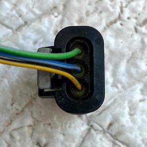 Audi VW Mercedes 3 Pin PDC Sensor Wiring Loom Plug Connector 1-1718644-1 Genuine - Image 6