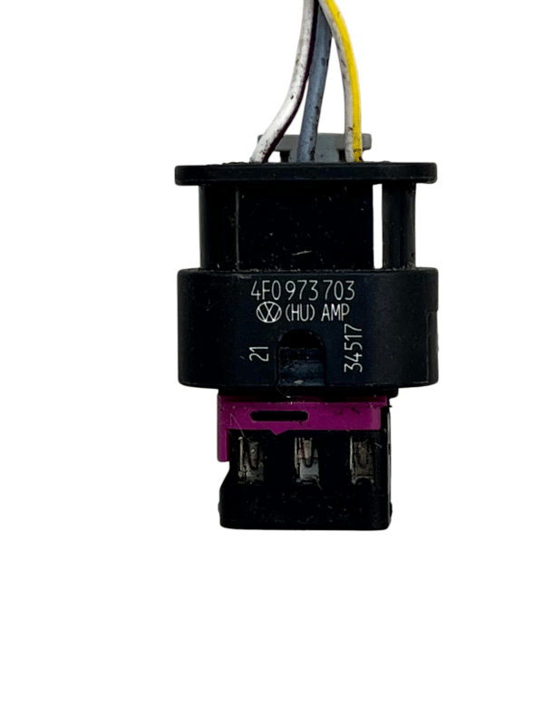 Audi VW Skoda Seat Parking Sensor Wiring Loom Plug Connector 4F0973703 Genuine 1 Audi VW Skoda Seat Parking Sensor Wiring Loom Plug Connector 4F0973703 Genuine 178442756397 2