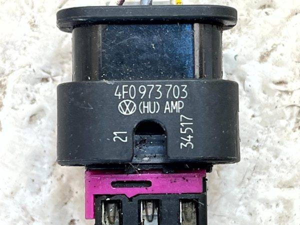 Audi VW Skoda Seat Parking Sensor Wiring Loom Plug Connector 4F0973703 Genuine 7 Audi VW Skoda Seat Parking Sensor Wiring Loom Plug Connector 4F0973703 Genuine 178442756397 8