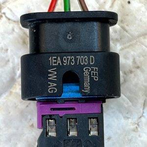 Audi Volkswagen Seat Skoda PDC Parking Sensor Plug Connector 1EA973703D Genuine - Image 8