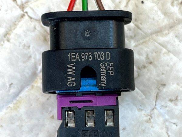 Audi Volkswagen Seat Skoda PDC Parking Sensor Plug Connector 1EA973703D Genuine 178440211407 8