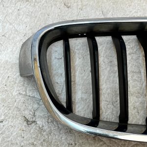 BMW 3 Series F30 F31 Front Bumper Right Kidney Grille 11-18 51137255412 Genuine - Image 4